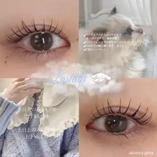 マツエク・マツパ Bianca 銀座 Sakuraiのマツエク・マツパデザイン