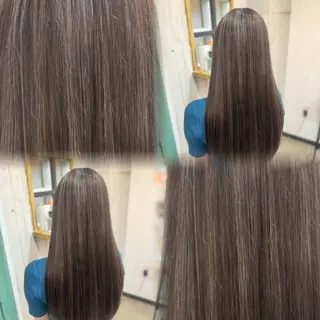 ロング カラー 髙橋 李里亜のヘアスタイル