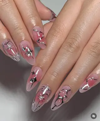 ネイル ROSE ANA CHUO 本川越のネイルデザイン