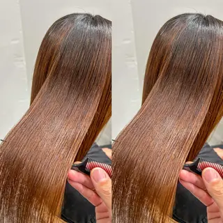 ロング sara中谷 哲のヘアスタイル