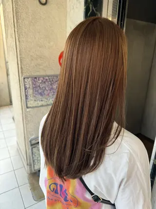 ロング カラー 椎葉 祐也のヘアスタイル