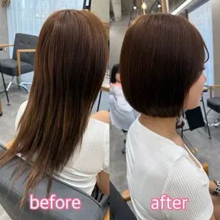 ミディアム 似合わせボブ🎀🫧 千葉 優希のヘアスタイル