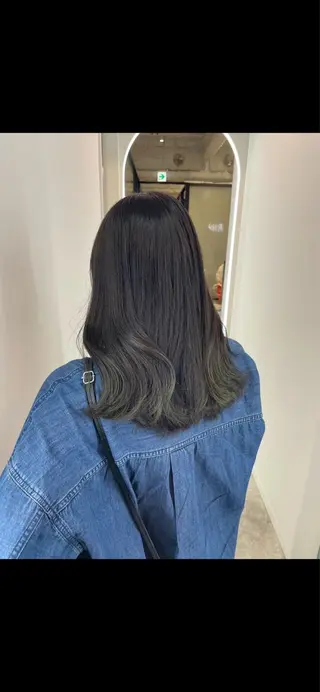 ミディアム カラー hayaka todaのヘアスタイル