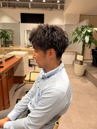 パーマ メンズ yuki    ／ walt名駅店のヘアスタイル