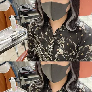 セミロング Y Uのヘアスタイル