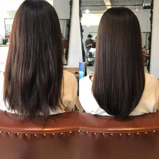 セミロング 福岡天神⭐︎ lotyのヘアスタイル