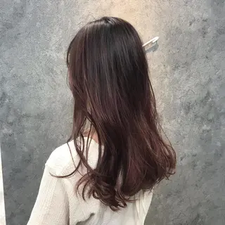 セミロング 所渉/韓国レイヤー /ウルフカットのヘアスタイル