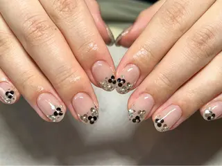 ネイル 🫧ちゅるん/韓国 Ayano𓈒🎀のネイルデザイン