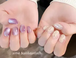 ネイル aime 中崎町のネイルデザイン