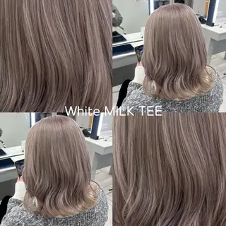 ミディアム カラー 🫧🎀SARA/ ブリーチ/金山💓のヘアスタイル