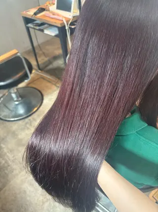 カラー La fith hair liebe 京都駅前店所属・京都駅☆髪質改善 🎀アミ🎀のヘアスタイル