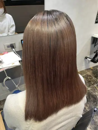 ロング カラー ハイトーン/韓国風/ 艶髪/吉祥寺のヘアスタイル