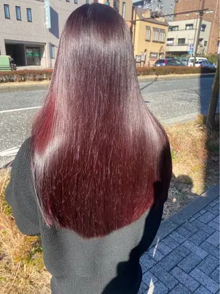 ロング カラー 🧸くすみ系カラー anjuのヘアスタイル