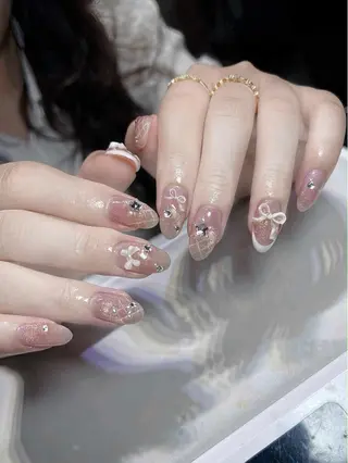 ミディアム Bibi beauty spa Osaka所属・Chann Channのネイルデザイン