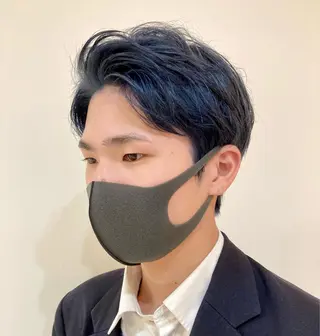 カラー メンズ 品田 真里のヘアスタイル