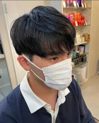 ショート メンズ 🍮中山詩乃🍮顔 まわりデザイン◎のヘアスタイル