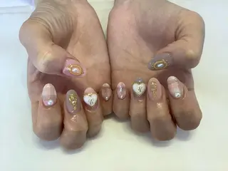 ネイル 💎🐰 saki. m 🐰💎のネイルデザイン