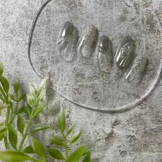 ネイル ⭐︎休業中の練習⭐︎ JNA認定講師髙橋のネイルデザイン