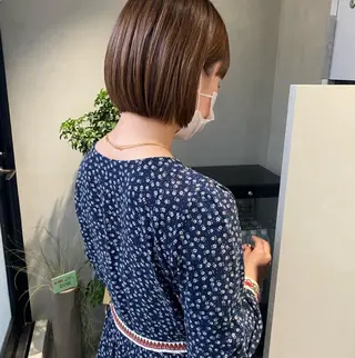ショート カラー ヘアアレンジ stylist/蛯谷 珠里のヘアスタイル