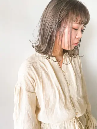 ミディアム カラー 栄・伏見 JOULE'Sのヘアスタイル