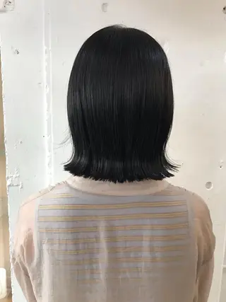 ミディアム 木村陸弥 似合わせ 透明感カラー🌿のヘアスタイル