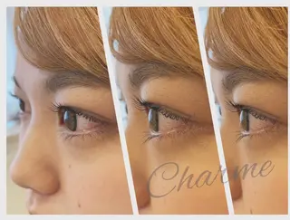 マツエク・マツパ 完全個室‼︎Charme(シャルム)美容室併設eyelashサロン所属・【Charme 】 シャルムのマツエク・マツパデザイン