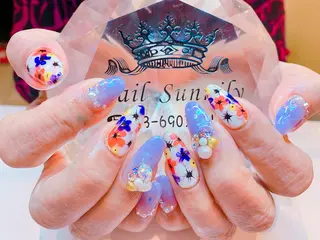 ネイル 長さだし専門店 M2　rikaのネイルデザイン