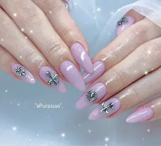 ネイル Purasia高橋✧ マグ/ワンホン/地雷のネイルデザイン