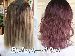 ミディアム 🫧艶髪カラー🫧 森本くるみのヘアスタイル