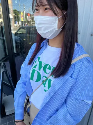 ロング カラー Number CHIHIROのヘアスタイル