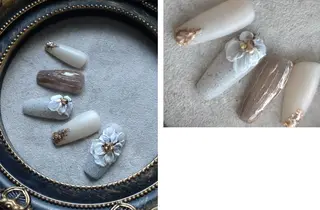 ネイル ⭐︎休業中の練習⭐︎ JNA認定講師髙橋のネイルデザイン