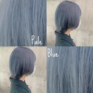 ミディアム カラー ヘアアレンジ 💕ブリーチ/ヘアメ 🎀YUUKAのヘアスタイル