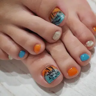 ネイル infinity skyのネイルデザイン