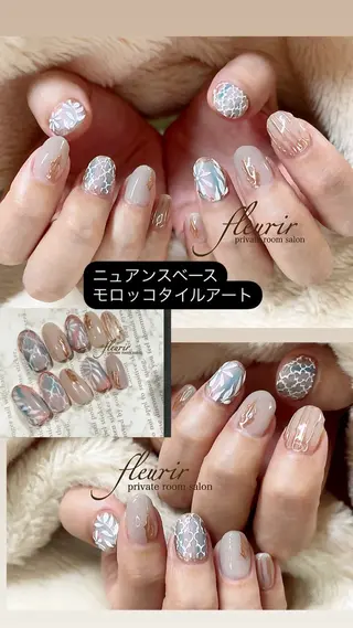 ネイル フルリール 【プライベートサロンのネイルデザイン