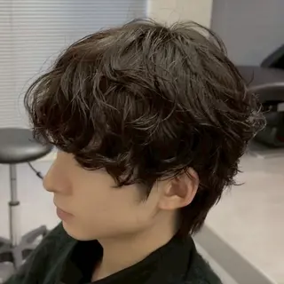 パーマ メンズ HYPE所属・波巻き🌊✖️ シャドウ🐾/AOIのヘアスタイル