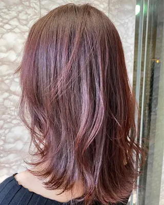 ミディアム カラー Steelo  渋谷所属・✴︎赤み除去カラー daichi✴︎のヘアスタイル