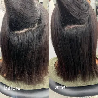 パーマ 縮毛矯正/くすみカラ ーayukaのヘアスタイル