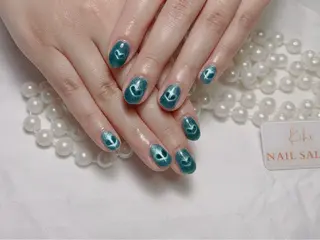 ネイル 💕鈴木ユリ パラジェル/オフ無料のネイルデザイン