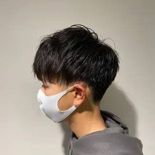 ショート メンズ 橋本 琉磨のヘアスタイル