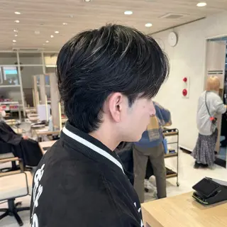 ショート メンズ 艶カラー/暖色カラー /透明感/ryutoのヘアスタイル