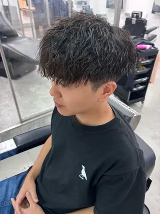 パーマ メンズ 土岐 仁/メンズ専門 パーマ特化美容師🌀のヘアスタイル