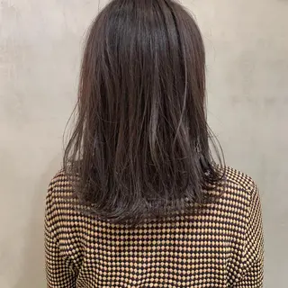 セミロング カラー アンニュイヘア🪽 ayumiのヘアスタイル
