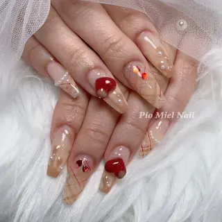 ネイル HANA 長さだしのネイルデザイン