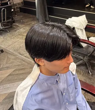 メンズ 縮毛矯正モデル/上村 コウスケのヘアスタイル