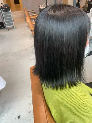 ミディアム カラー ヘアアレンジ メンズ 寺西 恵🪡🤍のヘアスタイル