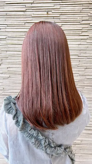 セミロング カラー Marry's  下鴨　　マリィズシモガモ所属・坂井 さやかのヘアスタイル