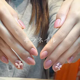 ネイル 🎀erika 長さだし💗モチ最高のネイルデザイン