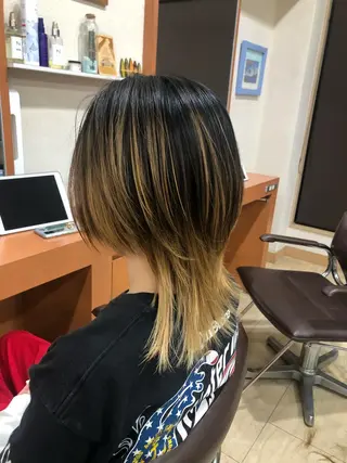 ミディアム 仕上がり満足度 No.1池田篤史のヘアスタイル