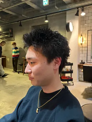 ショート メンズ MANON BY  H所属・Watarai Yuukiのヘアスタイル