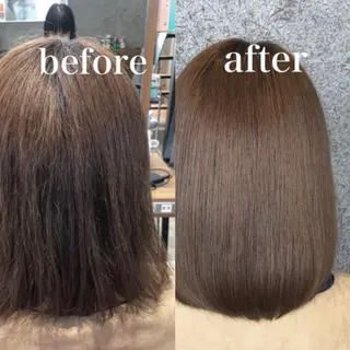 ロング カトウ ユウカのヘアスタイル